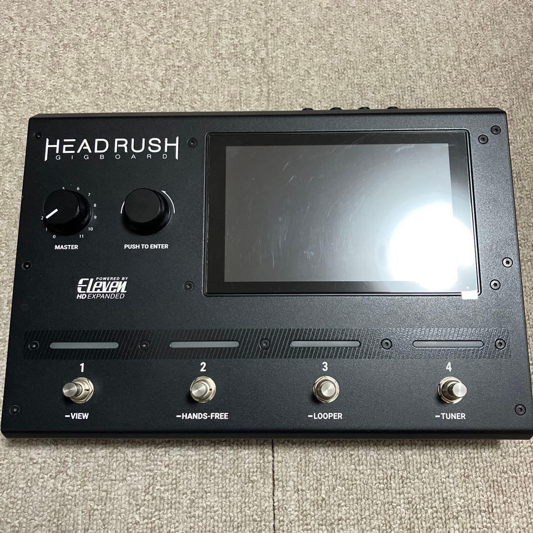 HeadRush Gigboard マルチエフェクター 取説・電源ケーブル付