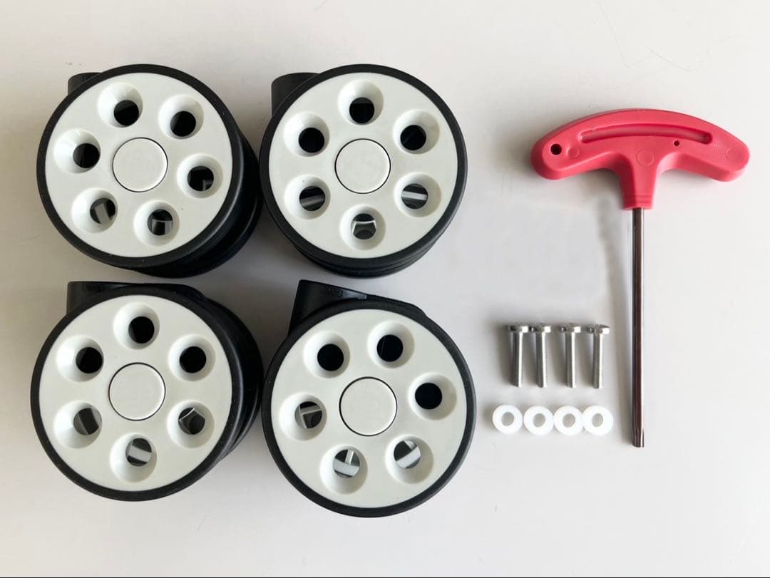 RIMOWA リモワ 互換キャスター グレー 65㎜ 4輪セット