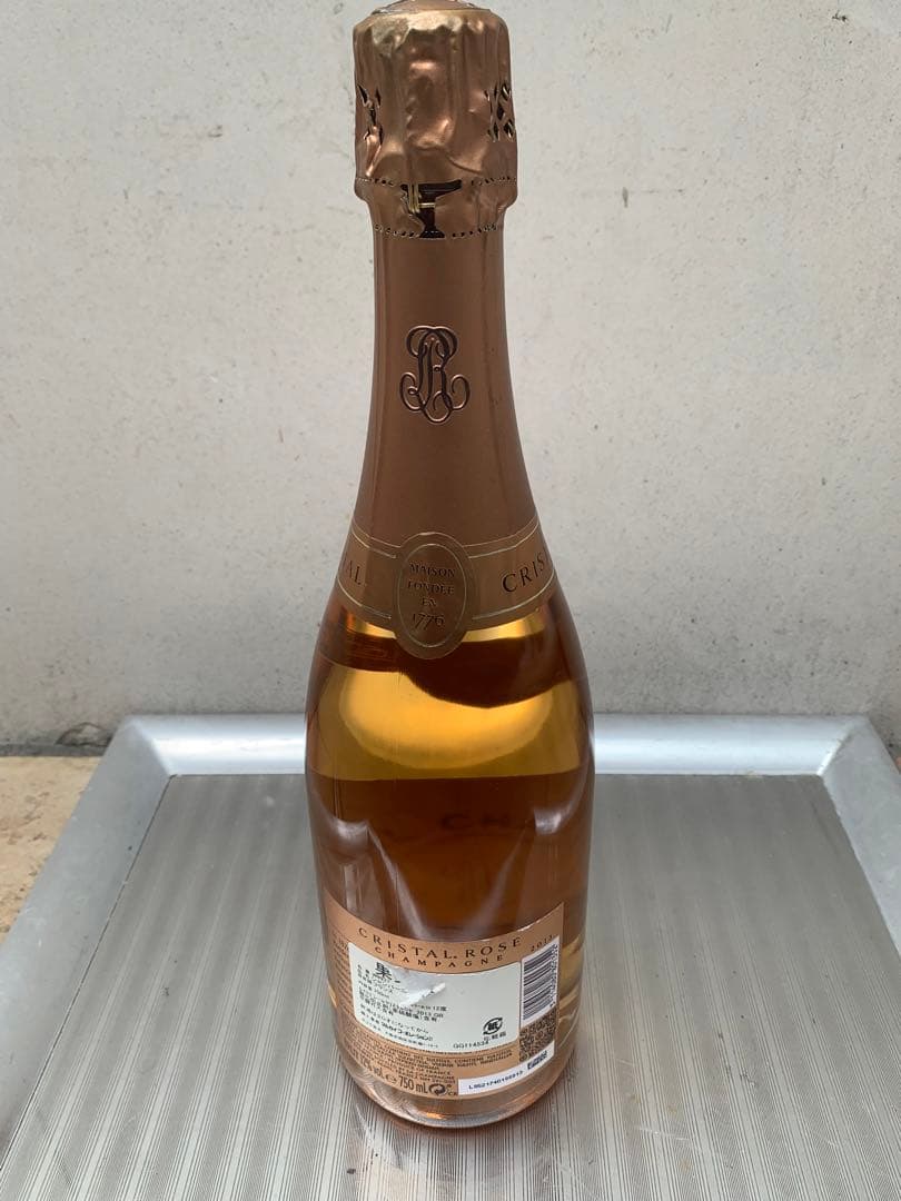 ルイ・ロデレール クリスタル ロゼ 750ml – シャンパン – 箱なし