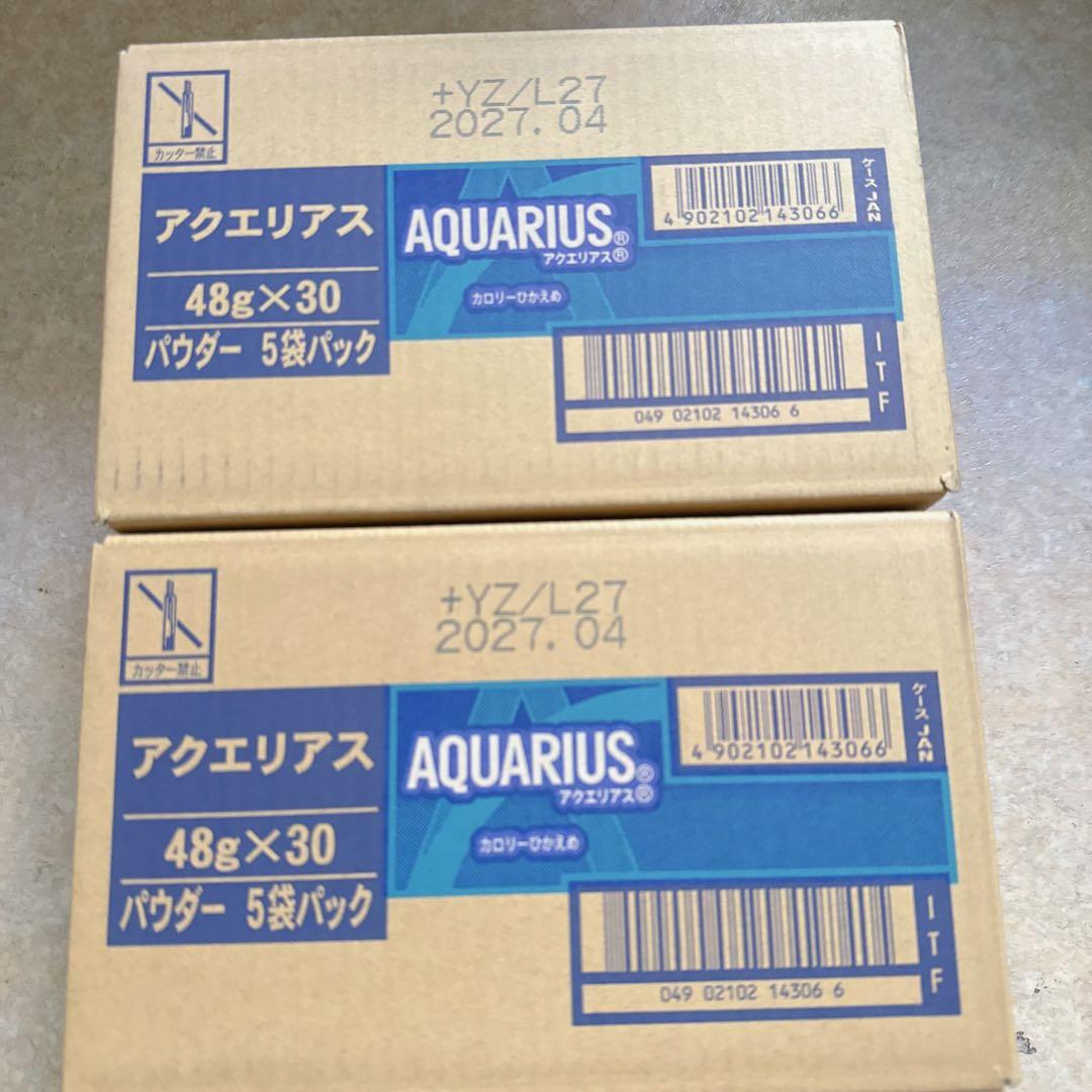 コカ・コーラ アクエリアスパウダー48g ×30袋（6箱)