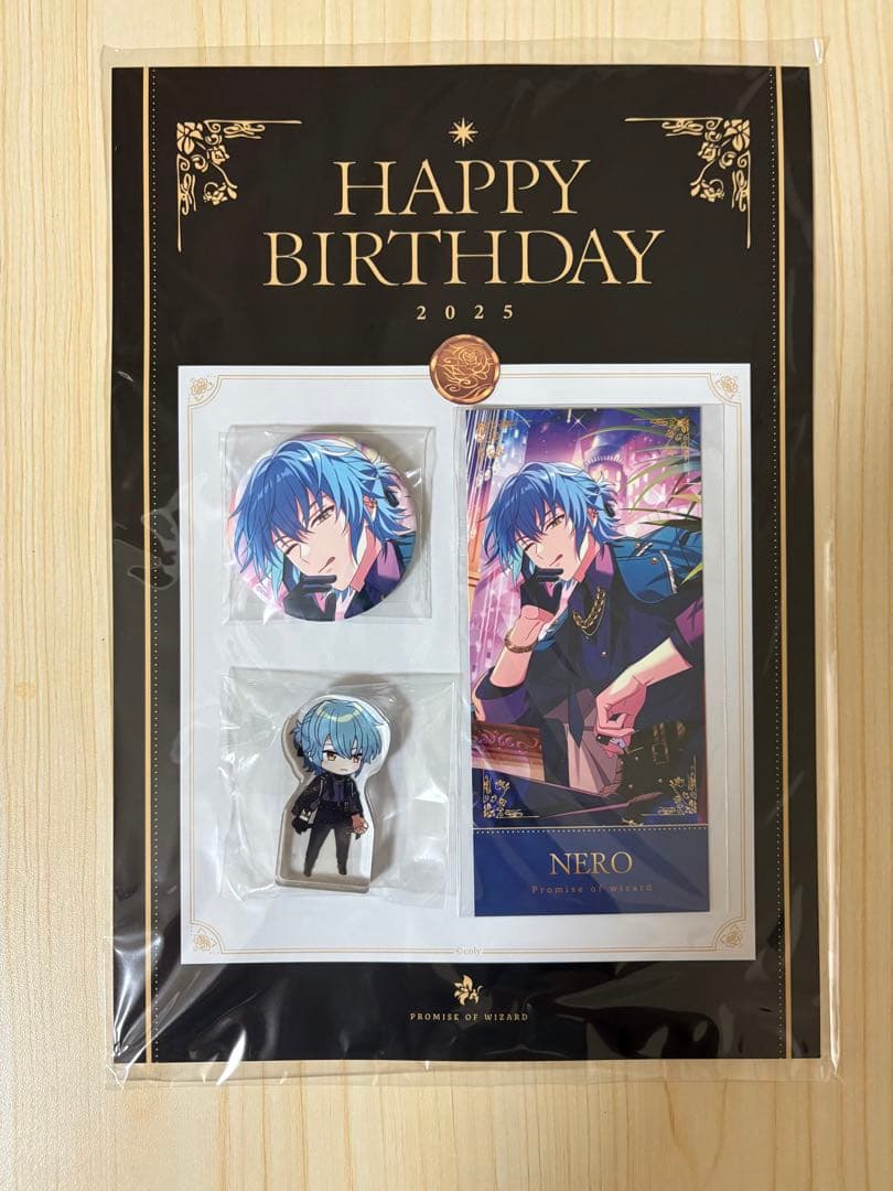 魔法使いの約束　まほやく　ネロ　バースデー　缶バッジ　アクブロ　ステッカー
