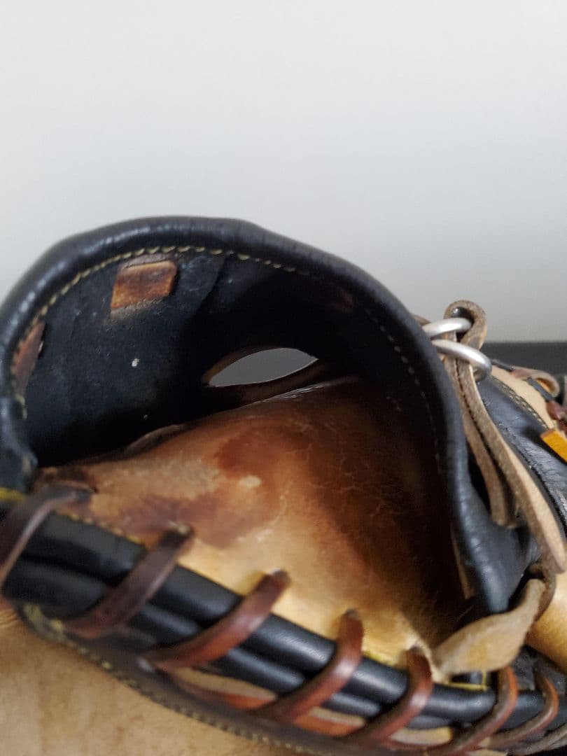 久保田スラッガー　キャッチャーミット　軟式　大人　刺繍無し　サブ硬式可能