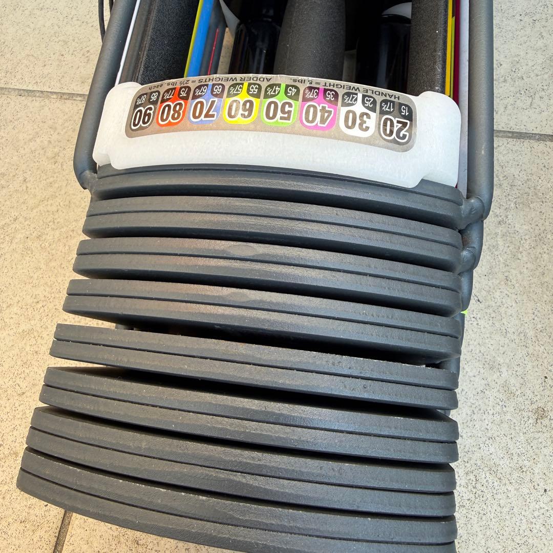 美品 TOPFILM SPORT 9.0 可変式 ダンベル 40kg 筋トレ ②