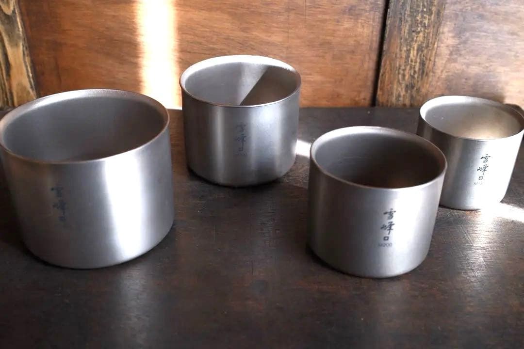 Peak スノーピーク　スタッキングマグ 4個セット M150