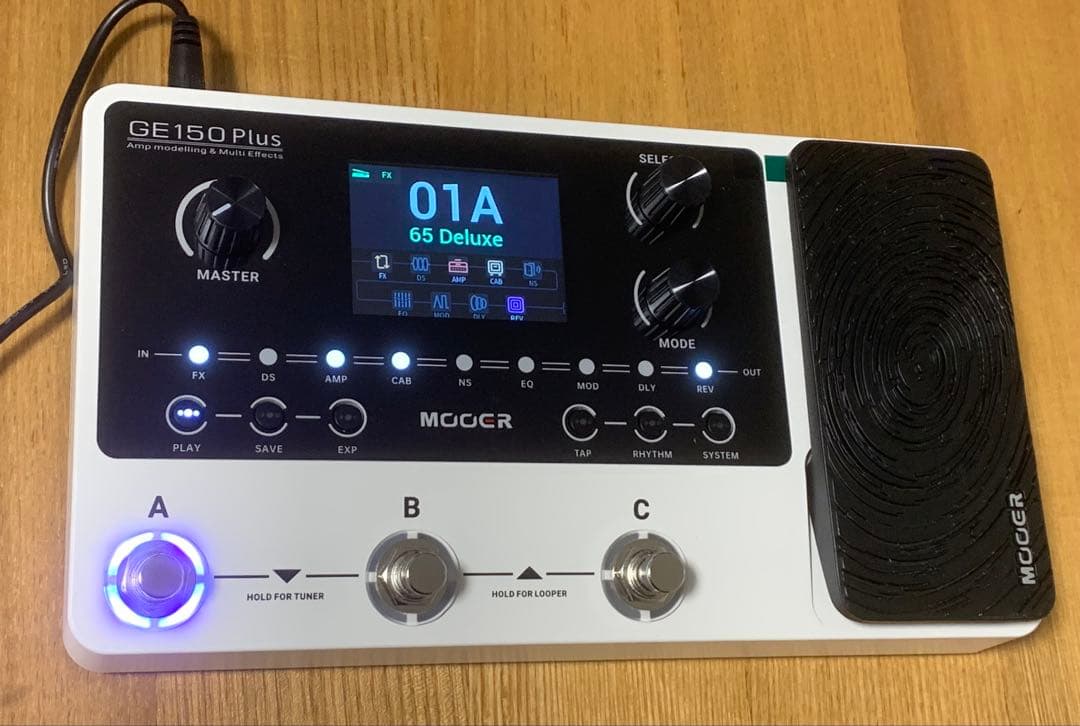 MOOER GE150 Plus マルチエフェクター