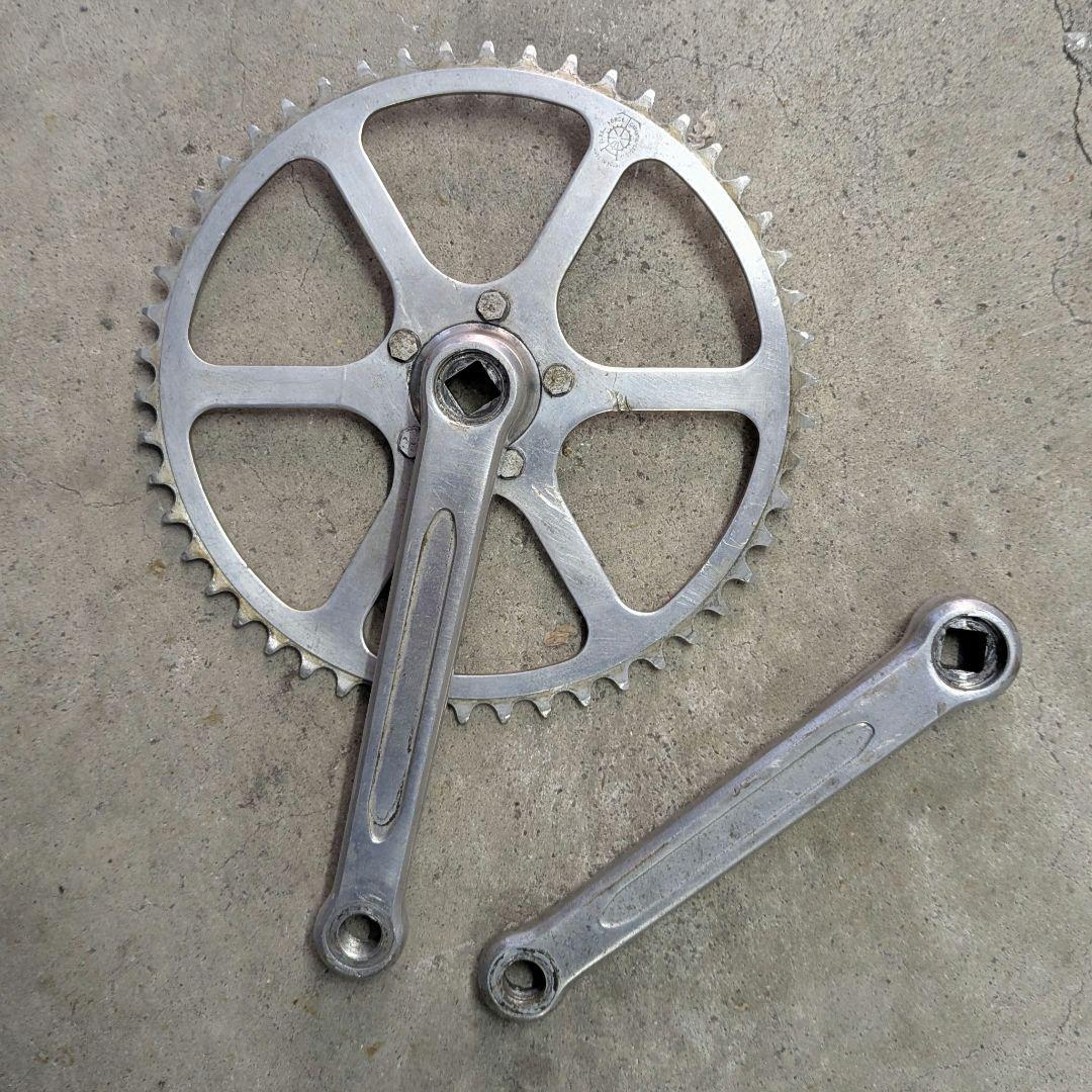 レア ヴィンテージ TA トラック ピスト クランクセット