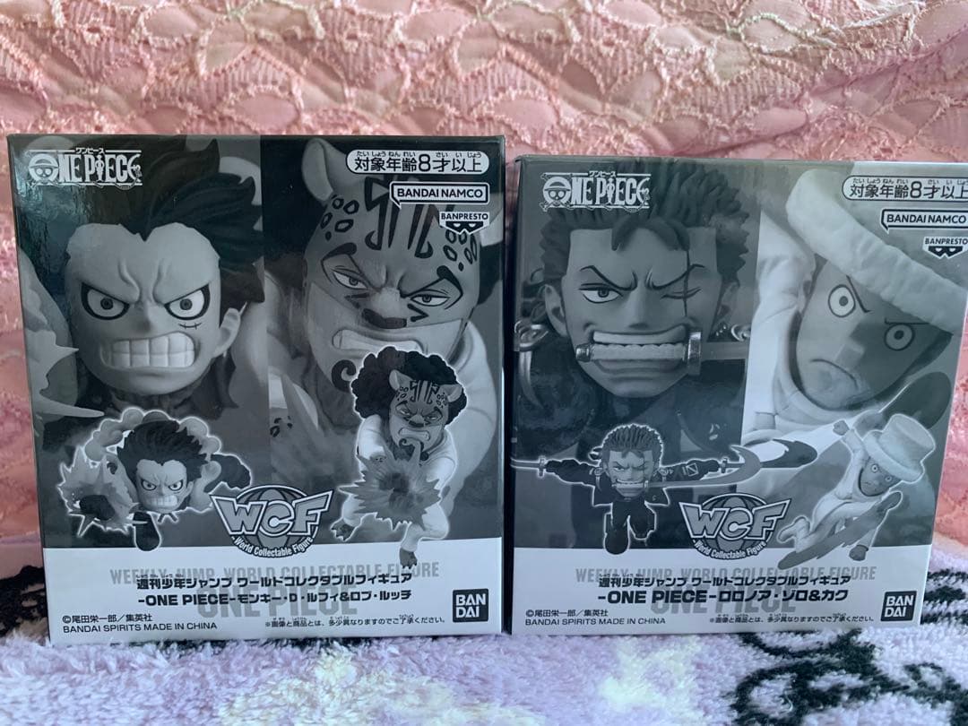 ONE PIECE 応募者全員サービス ワーコレ ルフィ＆ルッチ　ゾロ＆カク