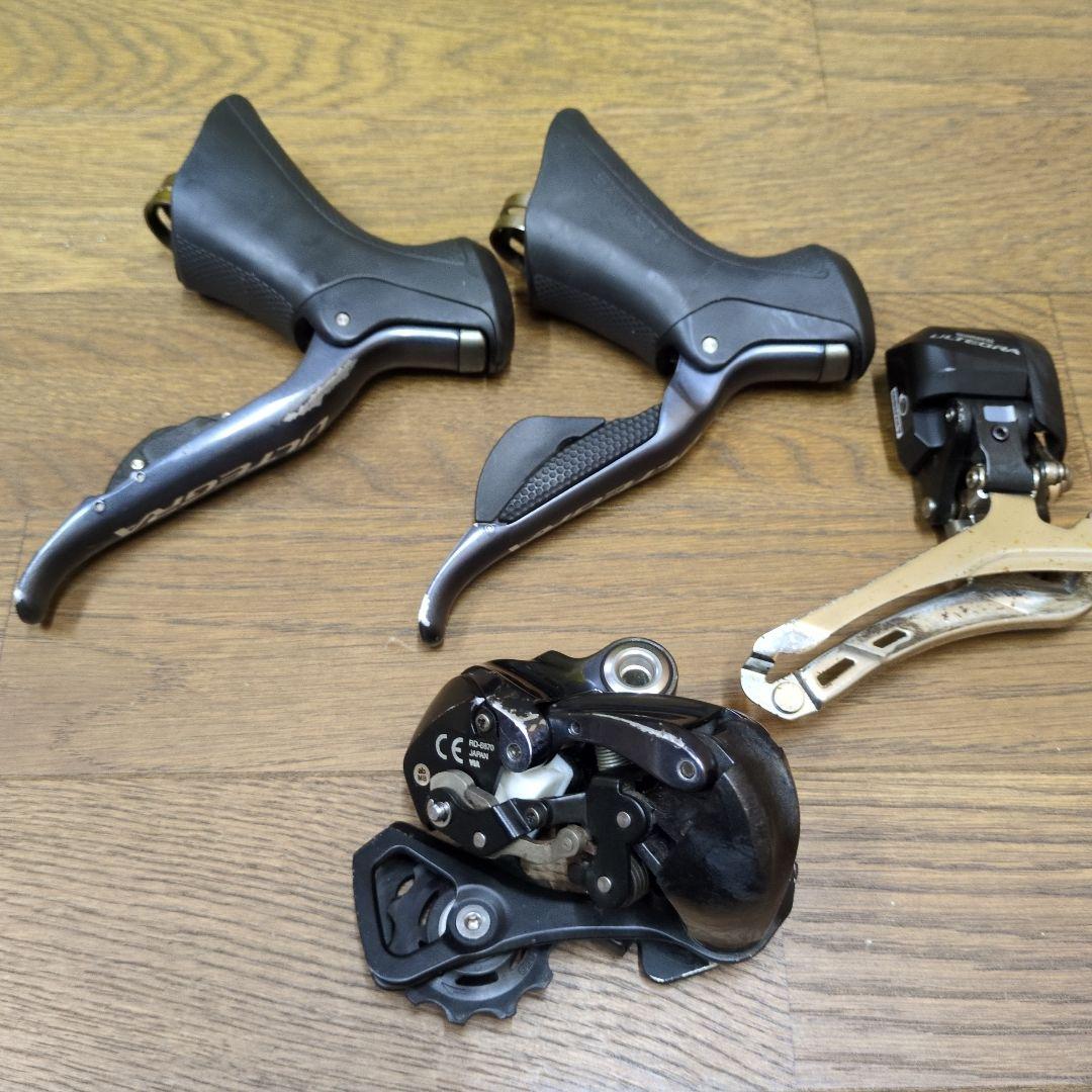ULTEGRA Di2 11S メカニカルSTレバー、フロントメカ、リアメカ
