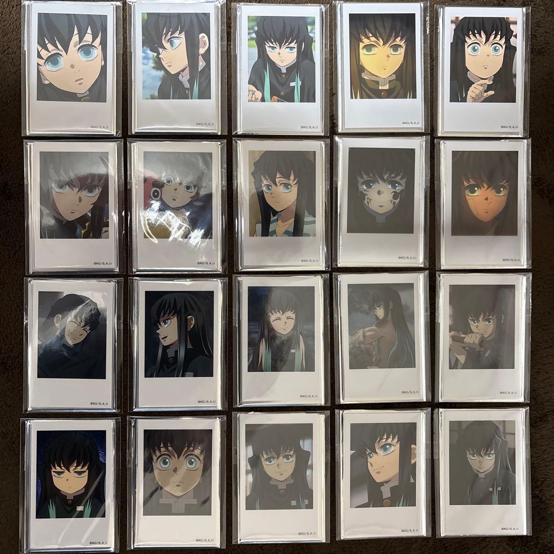 鬼滅の刃 時透無一郎 ランダムチェキ風ブロマイド ノーマルコンプ