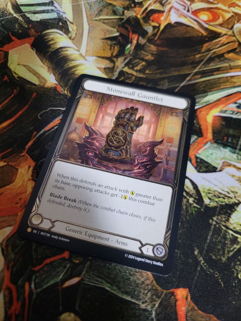 その他 FLESH AND BLOOD Stonewall Gauntlet CF