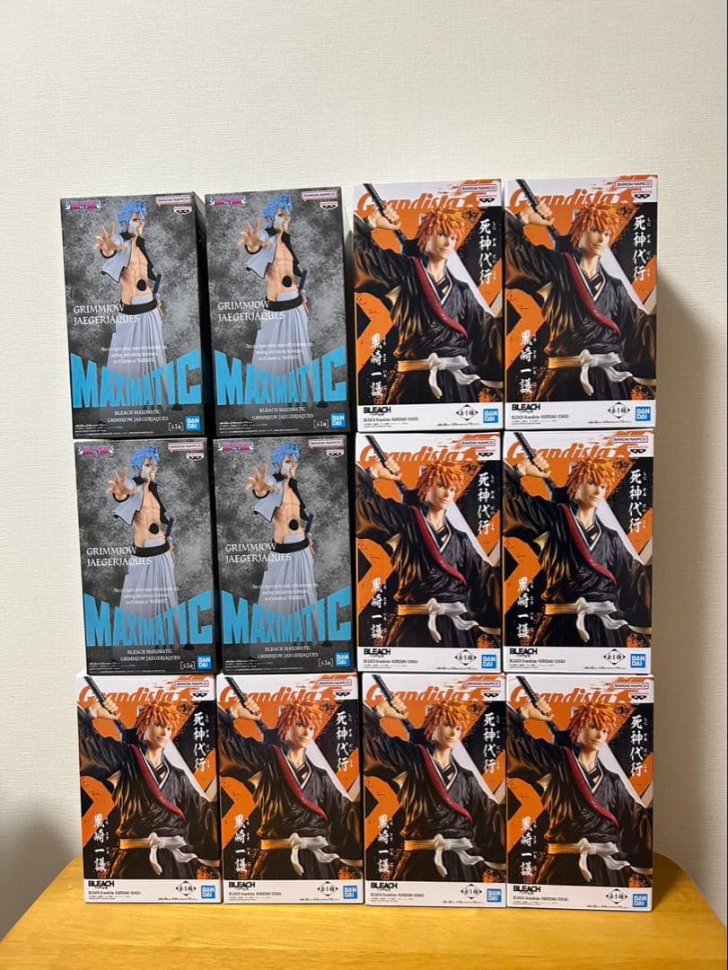 BLEACH　ブリーチ　Grandista　黒崎一護　フィギュア ９個セット
