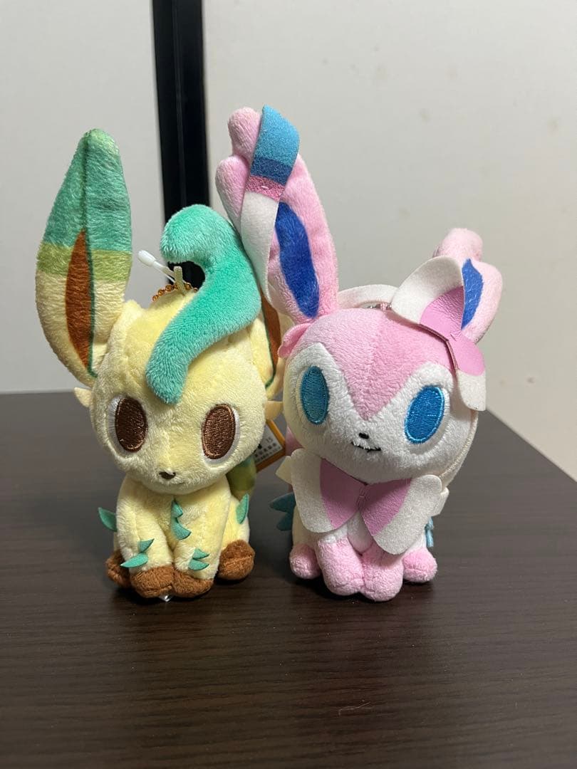 ポケモンタイム pokemon time リーフィア と ニンフィア マスコット