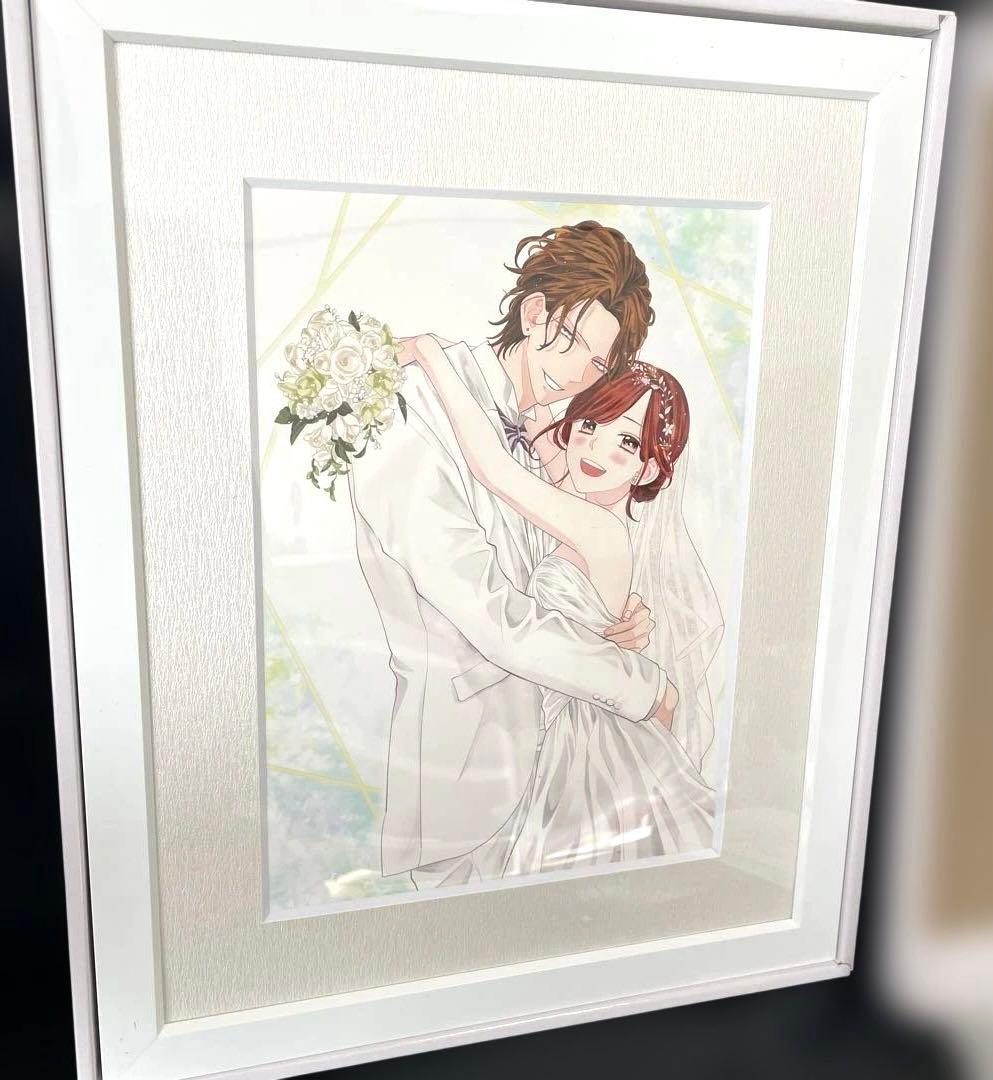 なまいきざかり。漫福ガチャ　 A賞 額装高精細複製　キャラファイングラフ