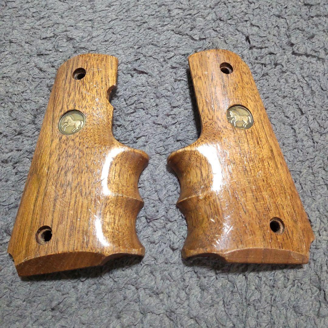コルトガバメント用 木製グリップ
