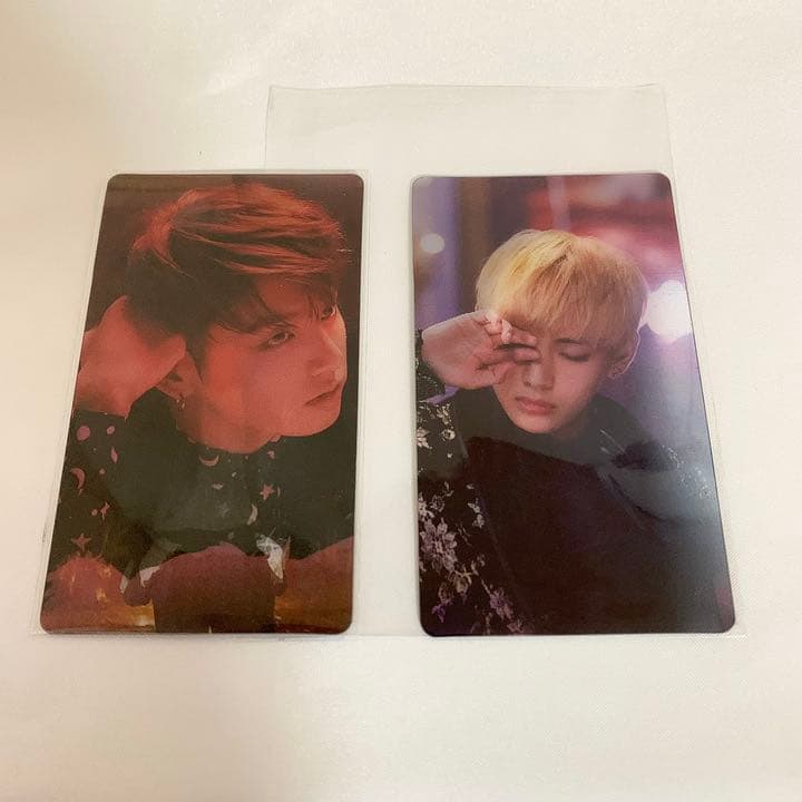 BTS コンセプトブック　レンチキュラー　テヒョン　ジョングクセット