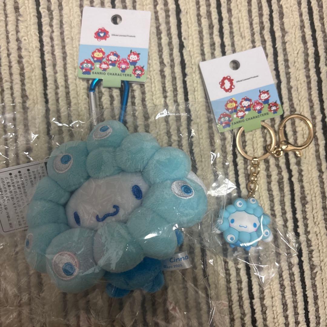 2点セット　EXPO2025 サンリオ ミャクミャク シナモロール　なりきり