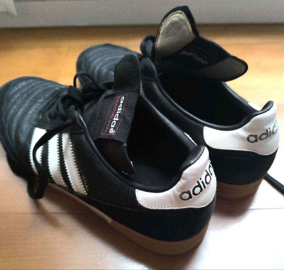 adidas★アディダス★ムンディアルゴール★27.5cm★ブラック