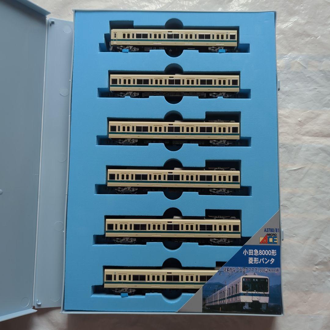 マイクロエース　A-3780 小田急8000形 菱形パンタ６両セット　新品未走行