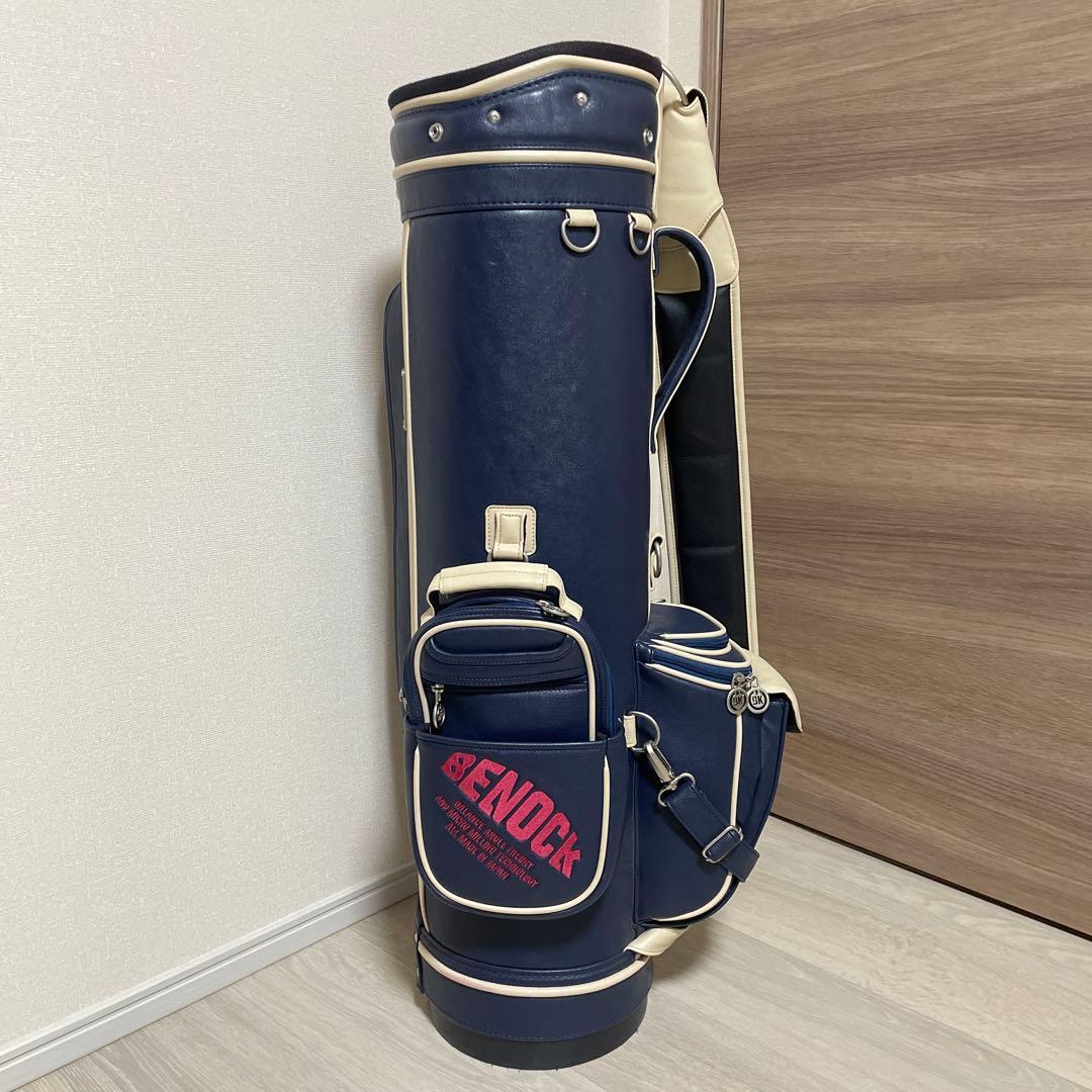 haruさま！！BENOCK 限定キャディバッグ BKCB-01 ネイビー