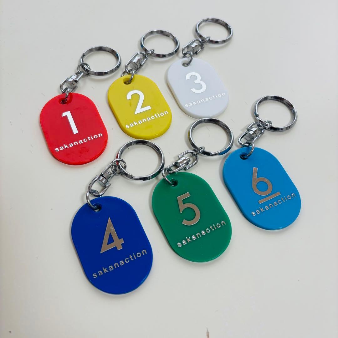 【希少】サカナクション キーホルダー 1-6