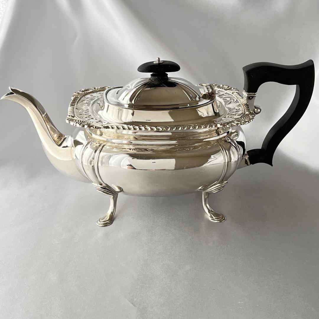 【James Deakin】 透かしのティーセット ティーポット 3点