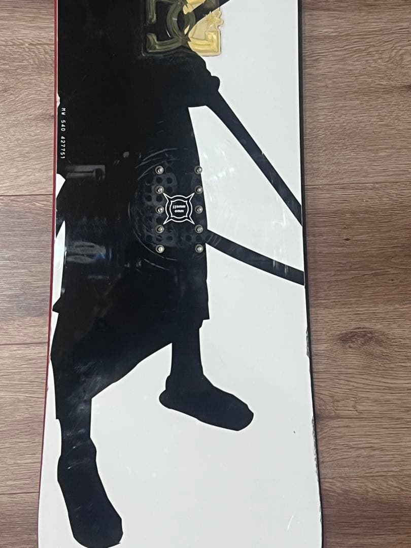 眞空雪板等 スノーボード 侍百伍拾四式 OGASAKA