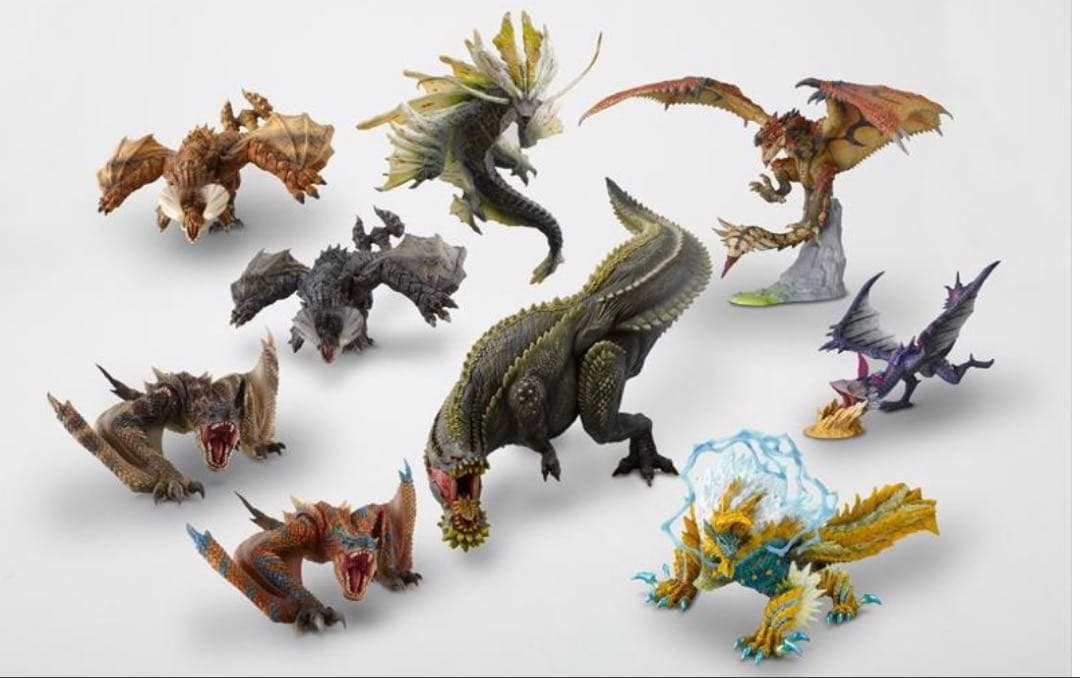 新品未開封　モンスターハンター　スタンダードモデル　BESTVOL.1・2・3