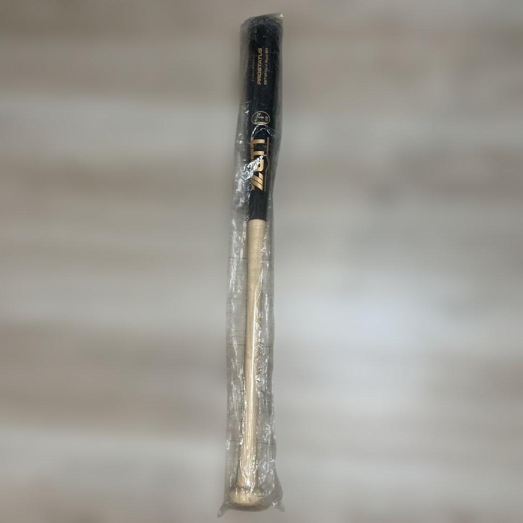 ZETTプロステイタス硬式木製バットNPBマーク有　85センチ