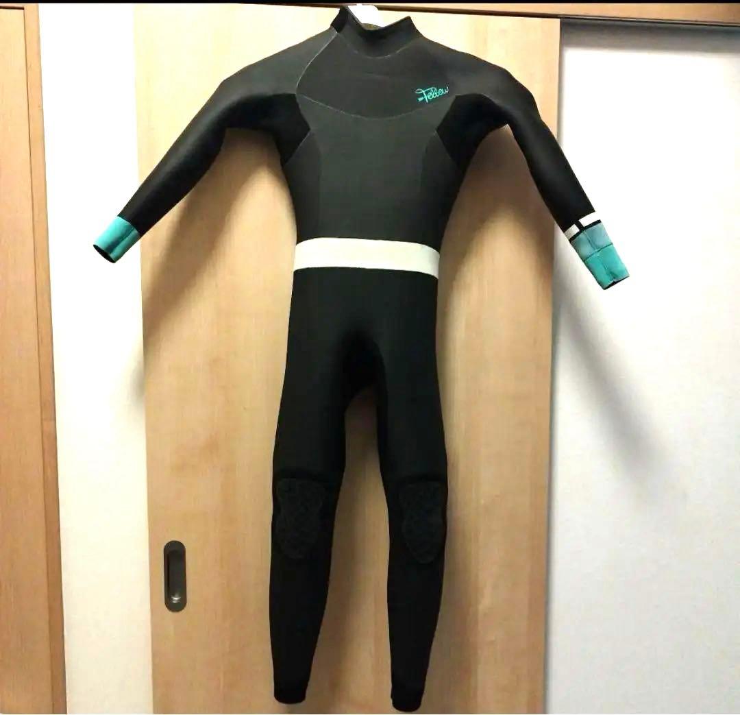 レディス　ウエットスーツ セミドライ フルスーツ 5×3mm サイズMB 美品