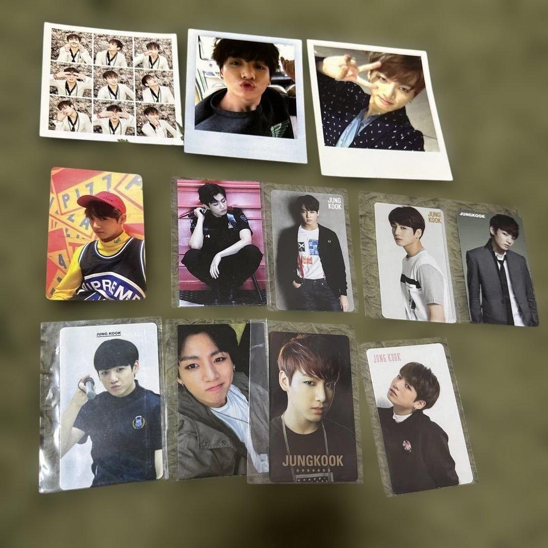 Jungkook ポラロイドBTS トレカ