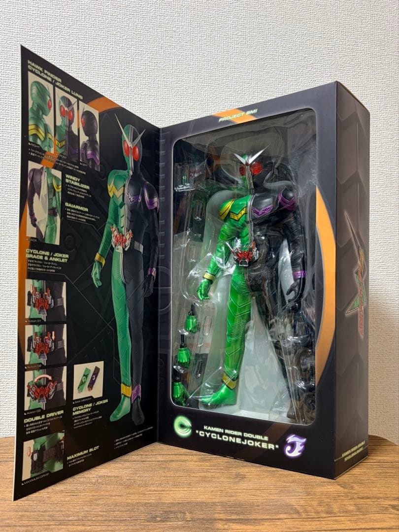 【新品】PROJECT BM！　ＲＡＨ　仮面ライダーW サイクロンジョーカー