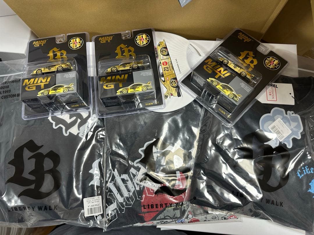 LIBERTY WALK MINI GT S15シルビアミニカーTシャツセット
