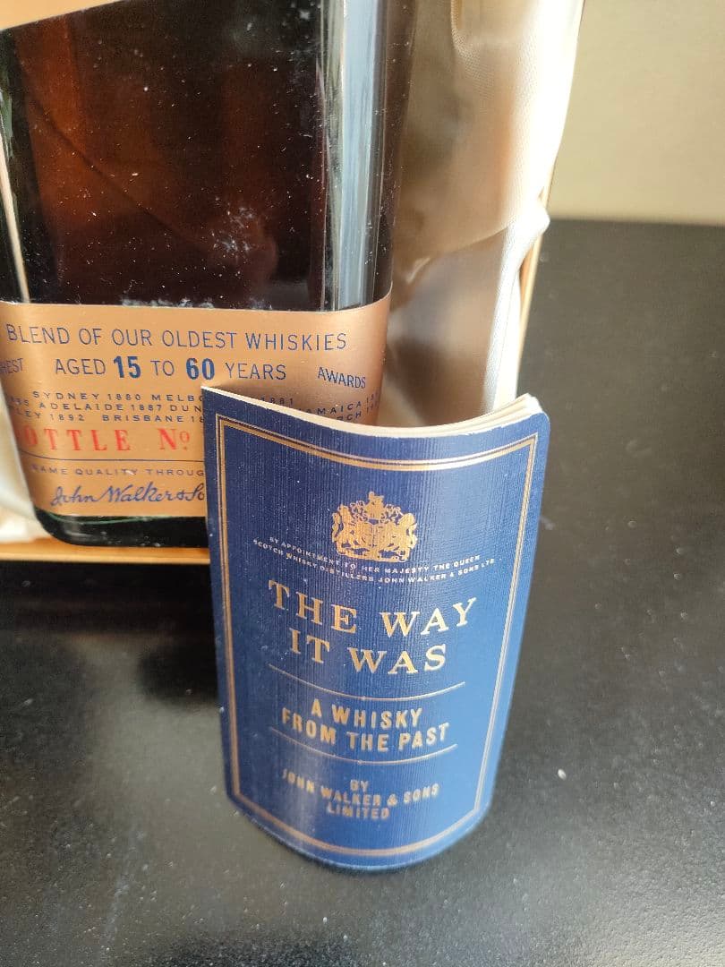 ウイスキー Johnnie Walker Oldest Scotch Whisky