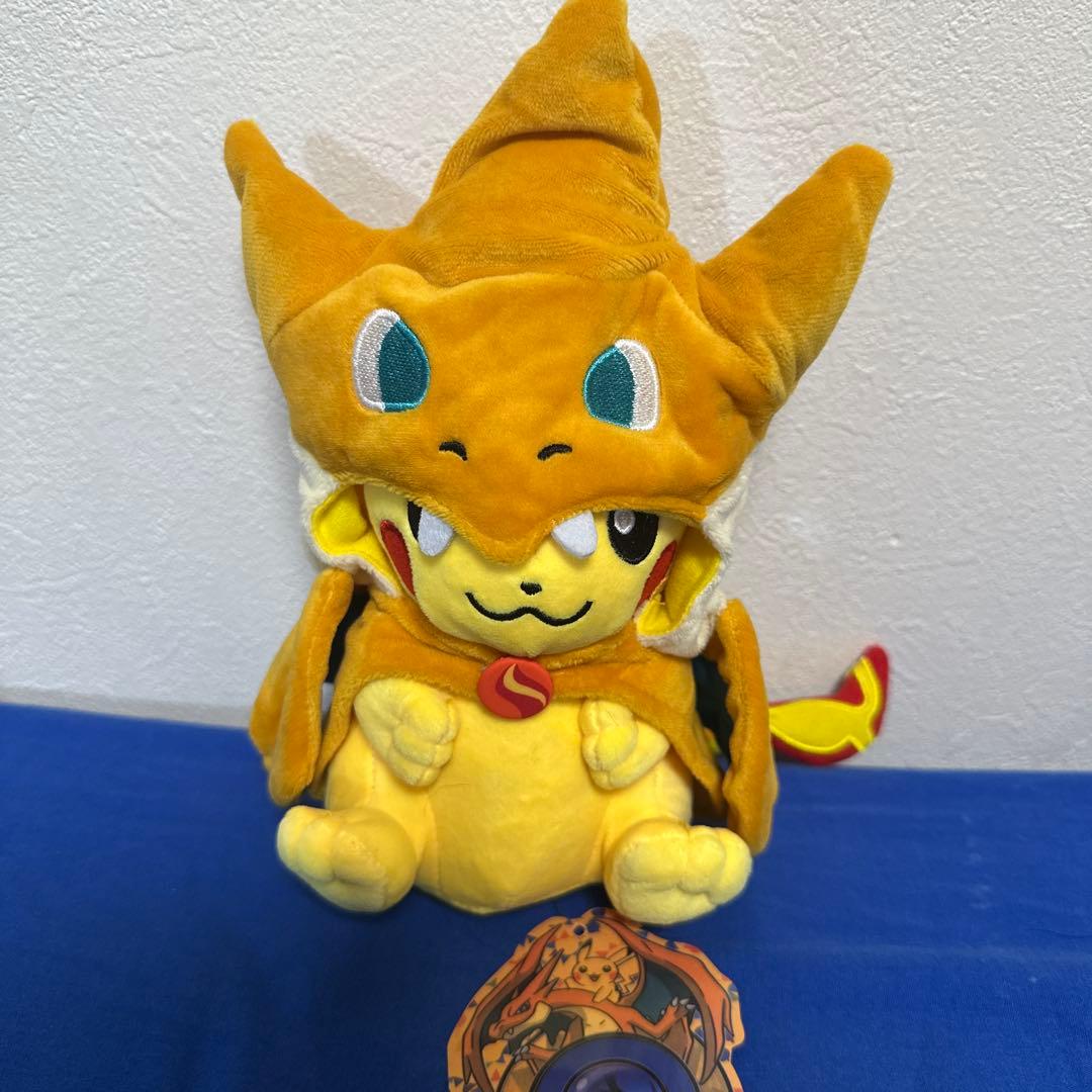 ピカチュウ メガリザードン Y Ver メガトウキョーぬいぐるみ タグ付き