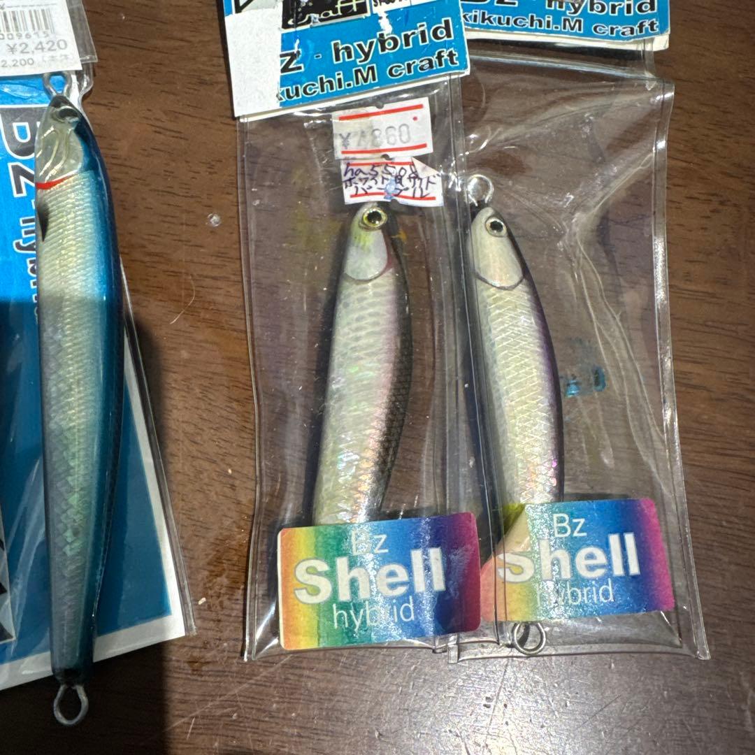 58キクチ　kikuchi.M craft 9センチ 2本 11センチ 2本