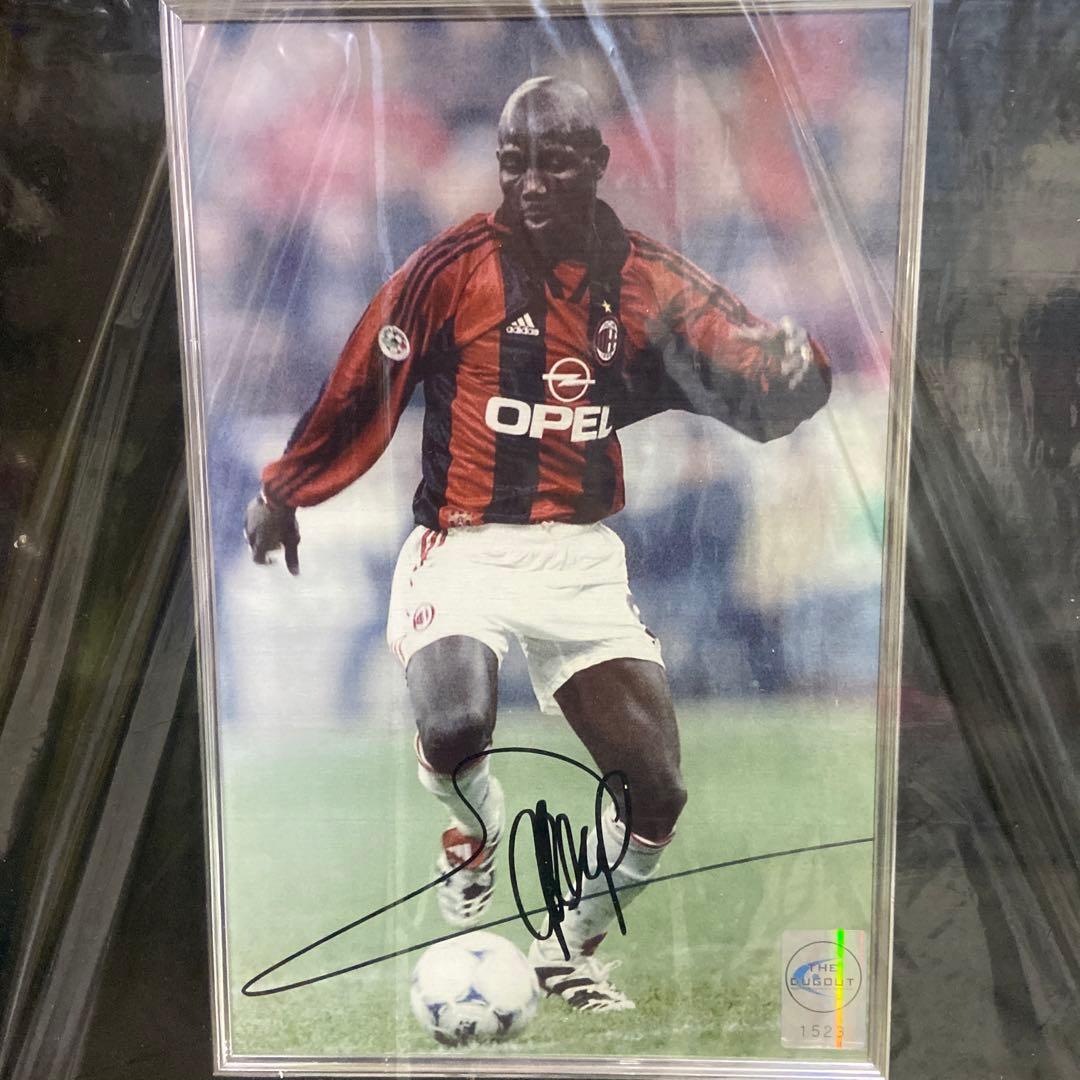 ジョージ・ウェア直筆サイン入りフォト　額入り