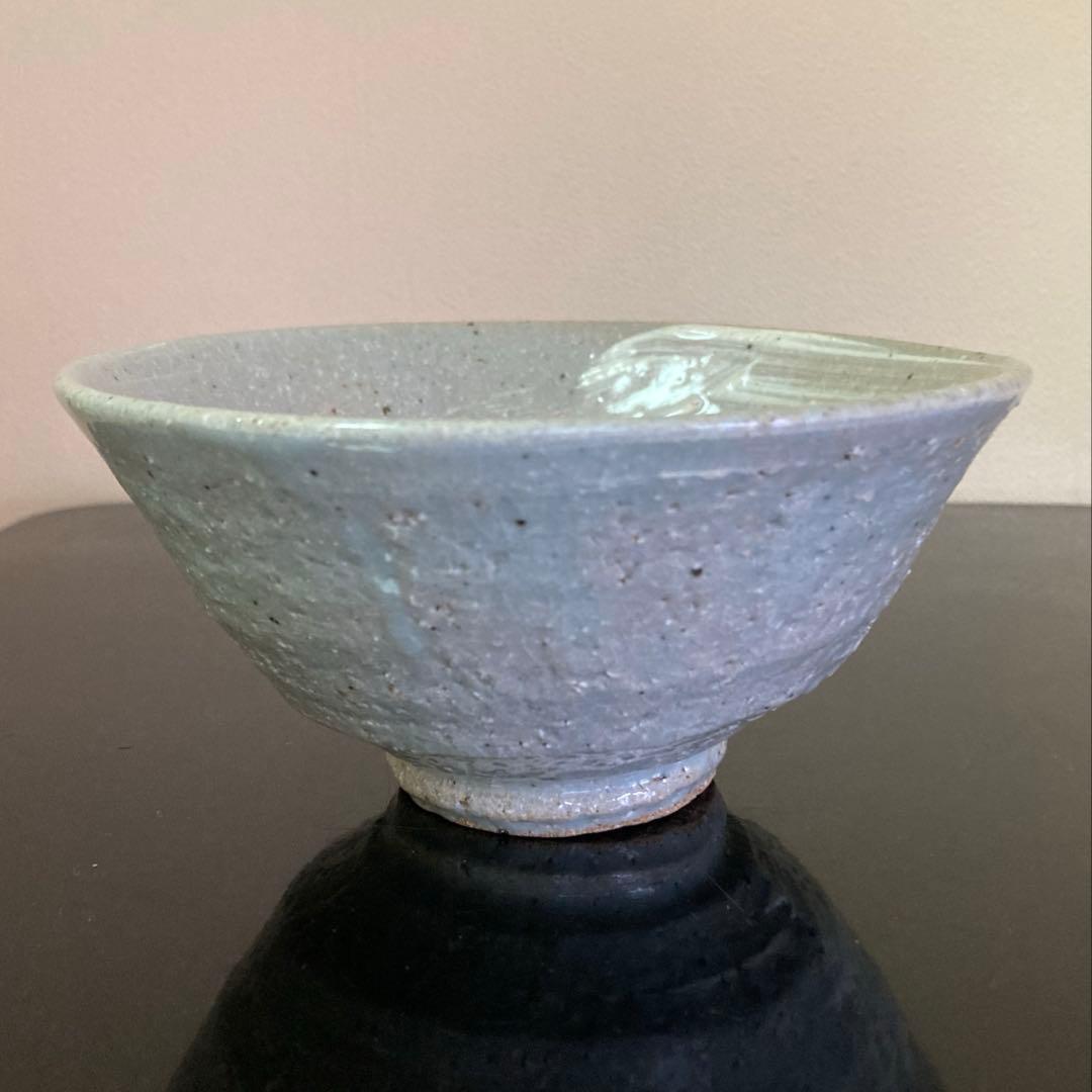 韓国人間国宝 池順鐸作 高麗陶窯 茶碗 共箱 共布 栞付 1客