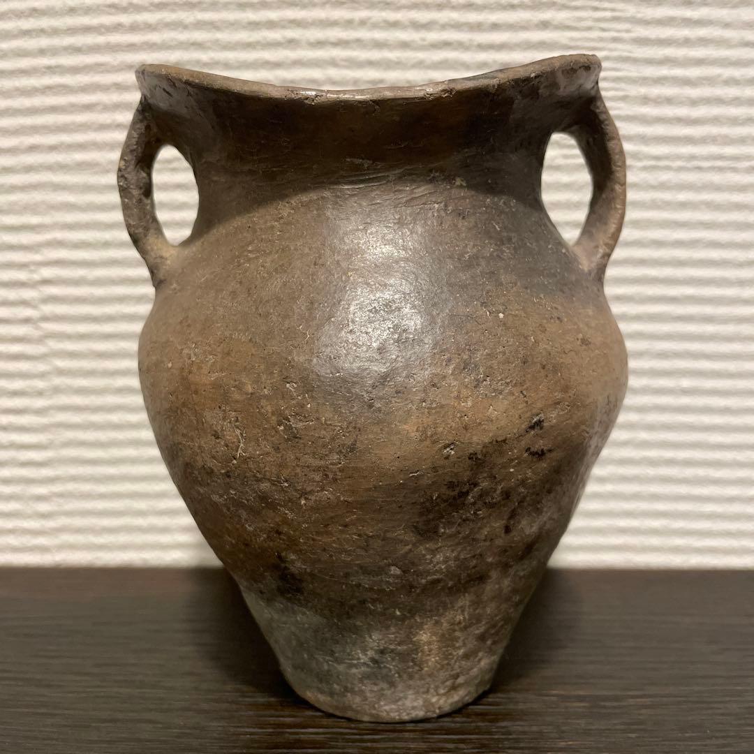 壺土器　中国　明時代　副葬品土器