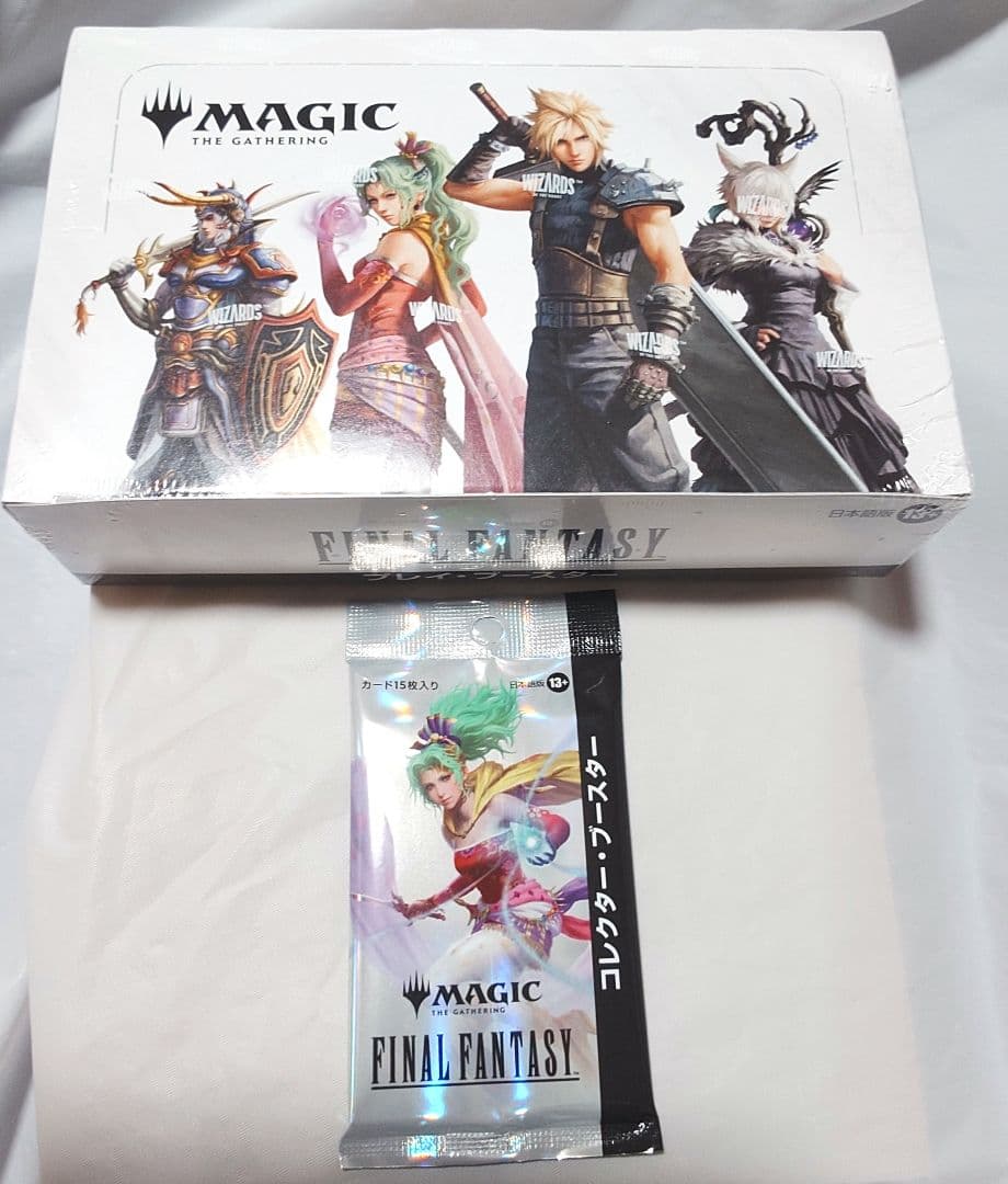 MTG ファイナルファンタジー日本語プレイブースター1BOX、コレクター1パック