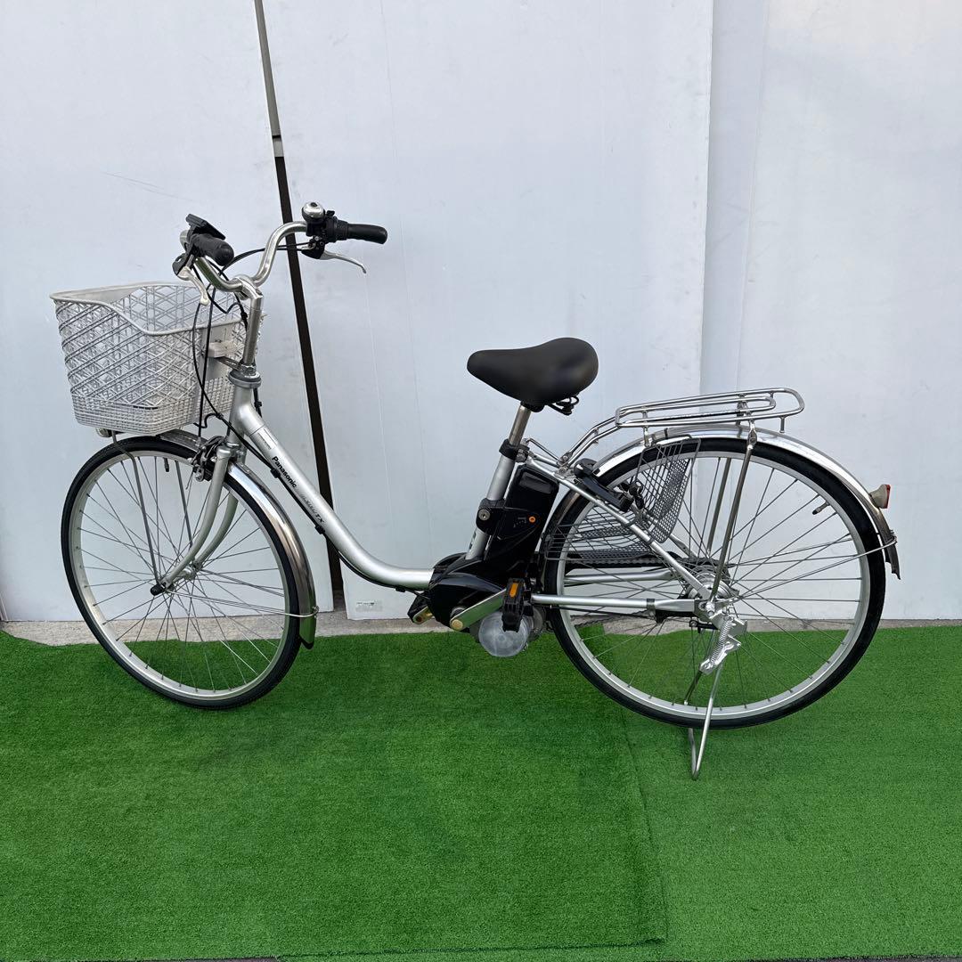Panasonicパナソニック電動アシスト自転車26インチ8.9Ah シルバー