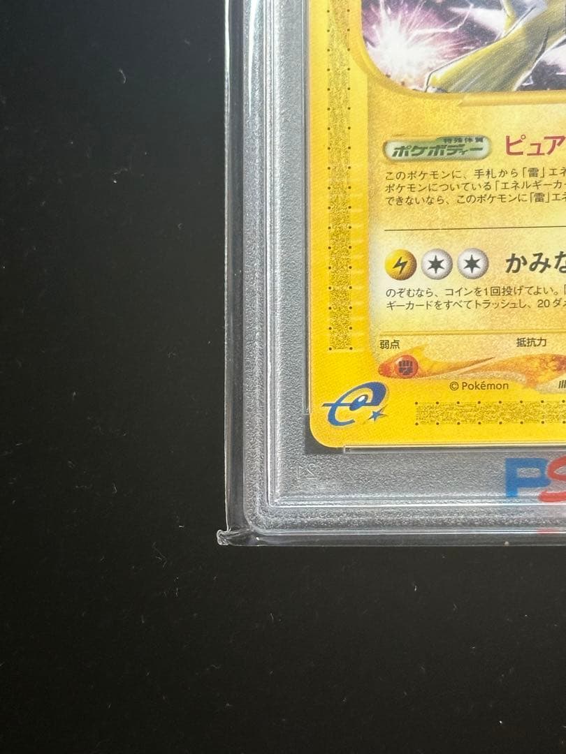 ⚠️超激レア⚠️　裂けた大地　ライコウ　カードe アンリミ　PSA10