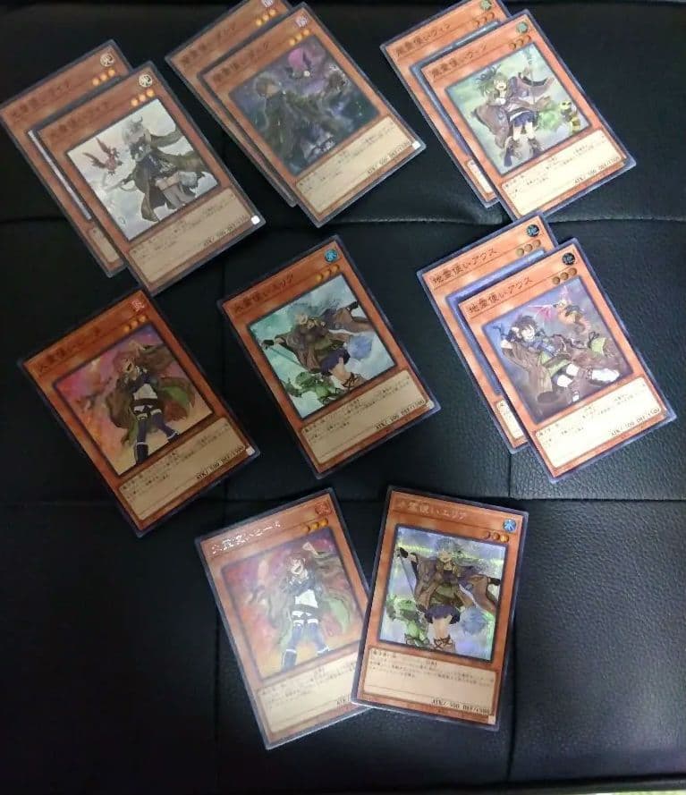 遊戯王　決闘者の王国 限定　霊使い全6種類12枚セット　絵違い