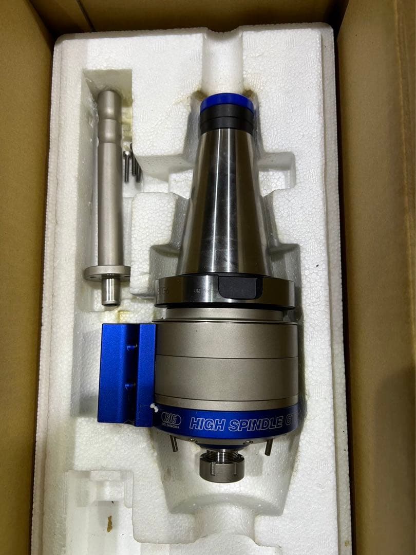 BIG NT50U-GTG6-10-130 増速スピンドル コレット5個付き
