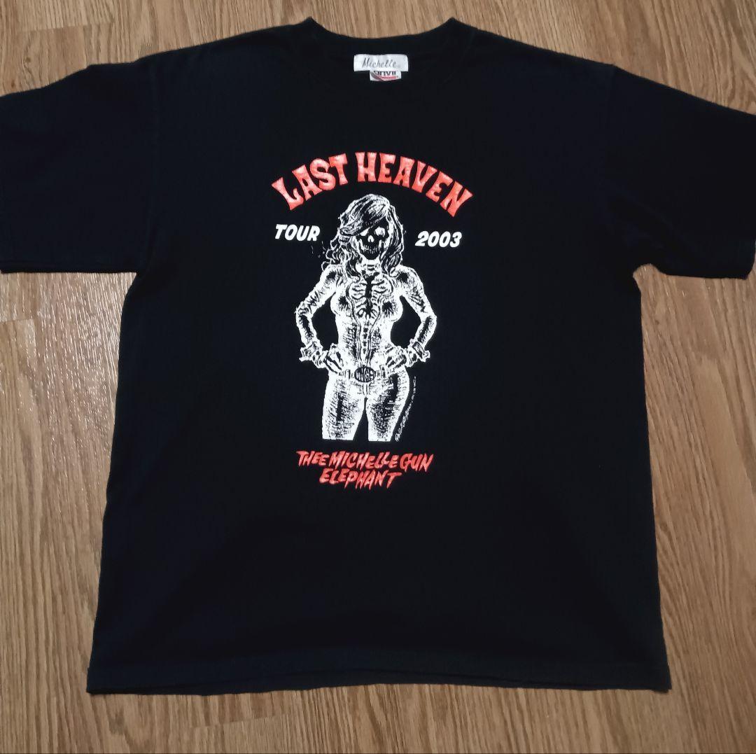 ミッシェルガンエレファント Tシャツ Mサイズ ラストヘブンツアー　チバユウスケ
