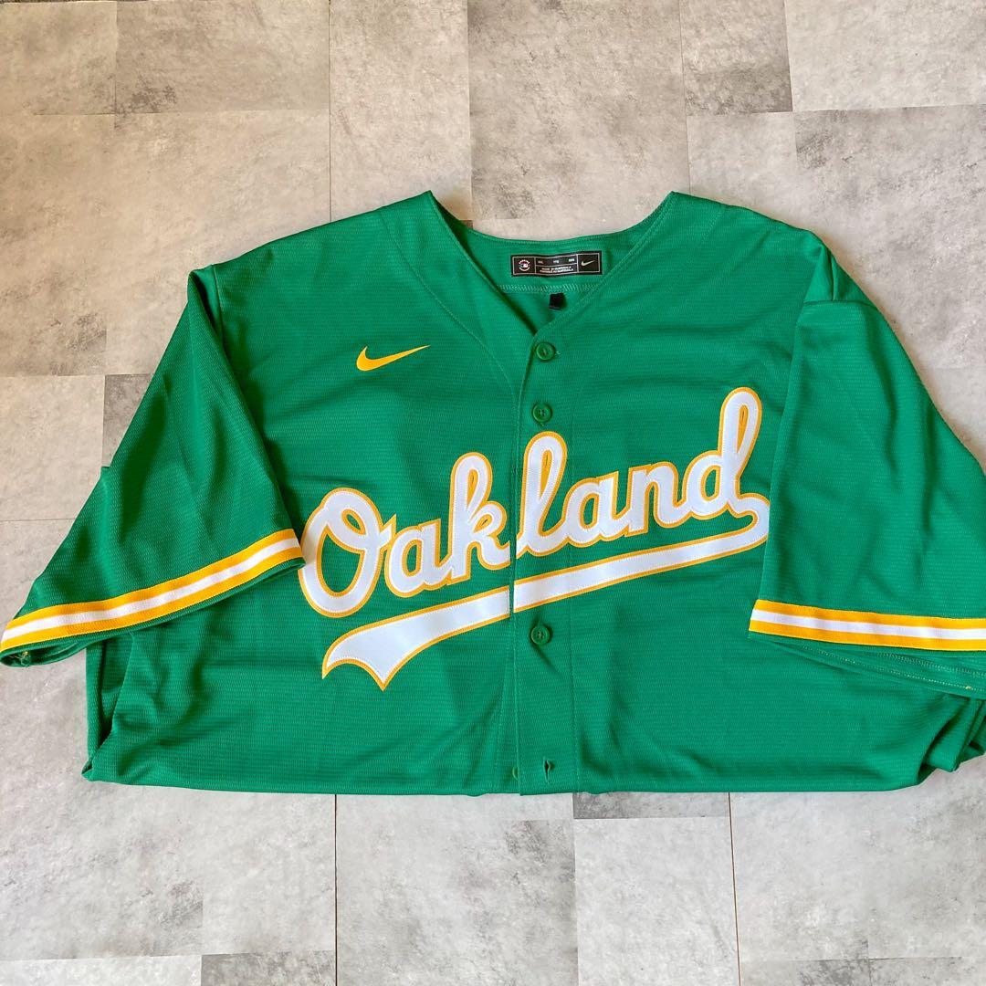 nike アスレチックス　ユニフォーム MLB 正規品　XXL