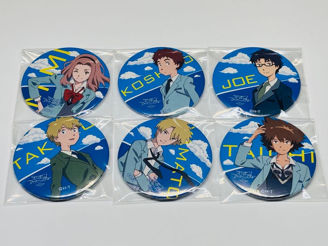 デジモンアドベンチャー マルイアネックス限定 ドでか缶バッジ