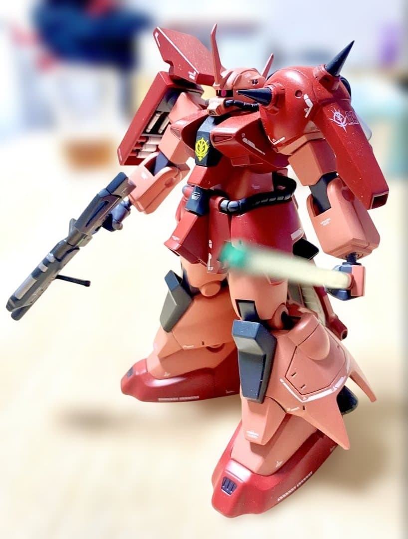 HGUC シャア専用　ザクIII改　トワイライトアクシズ　全塗装　完成品