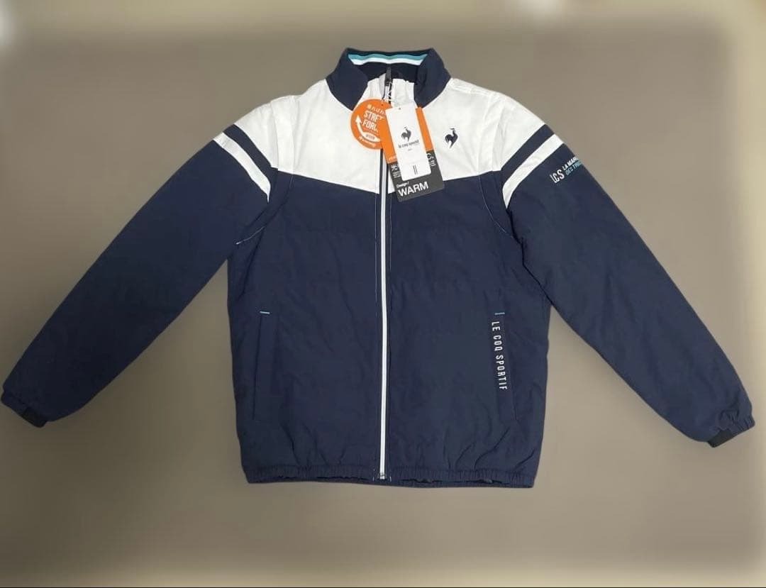 ルコックスポルティフ ブルゾン M ゴルフ 防寒 防風 撥水 中わた 上着