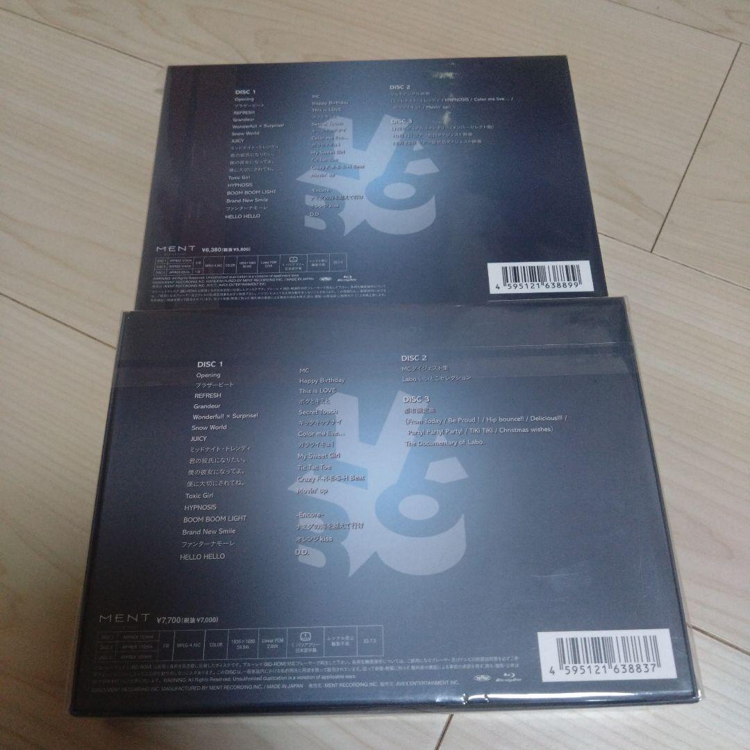 未開封 LABO 初回盤・通常盤  Man 2022 Blu-ray