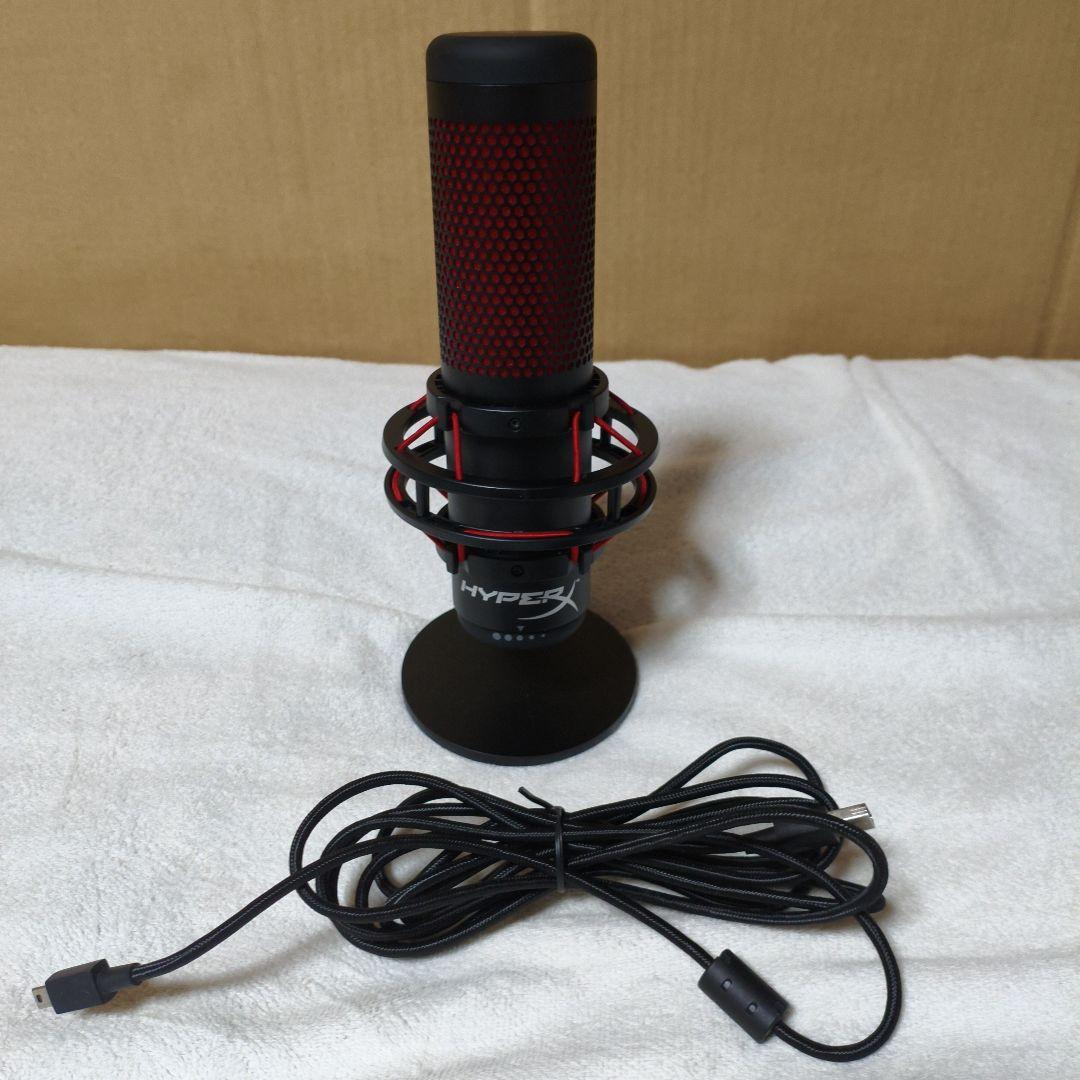 HyperX QuadCast コンデンサーマイク ブラック/レッド